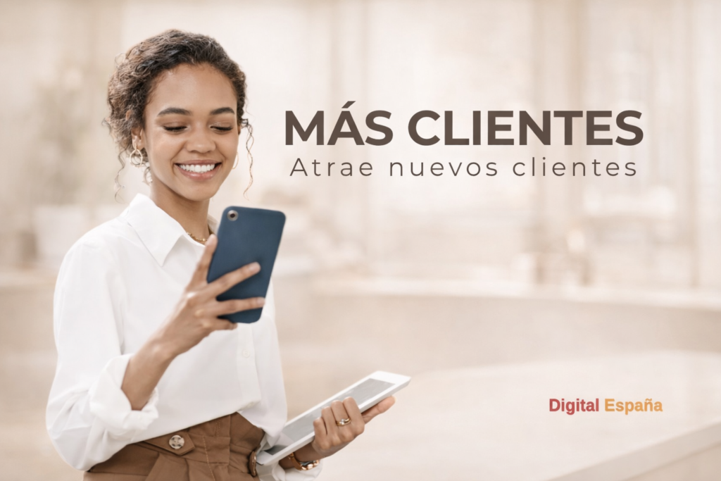 Smiling woman with tech gadgets